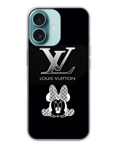 Чохол для iPhone 16 з картинкою «LV та Мінні Маус» Чохол для iPhone 16 з картинкою «LV та Мінні Маус»