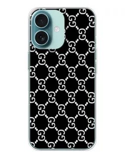 Чохол для iPhone 16 з картинкою «Gucci — сітчастий паттерн» Чохол для iPhone 16 з картинкою «Gucci — сітчастий паттерн»