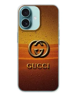 Чохол для iPhone 16 з картинкою «Gucci — сонячний градієнт» Чохол для iPhone 16 з картинкою «Gucci — сонячний градієнт»