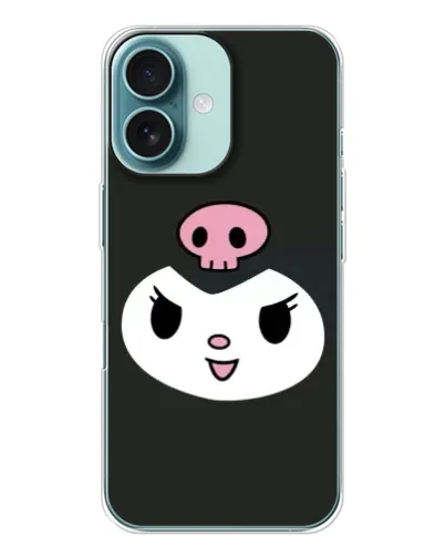 Чохол для iPhone 16 з картинкою «Велика мордочка Куромі»