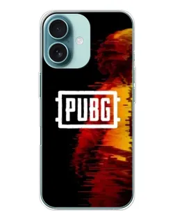 Чехол для iPhone 16 с картинкой «Яркий логотип PUBG» Чехол для iPhone 16 с картинкой «Яркий логотип PUBG»