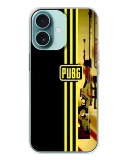 Чехол для iPhone 16 с картинкой «PUBG — камуфляжный шлем»