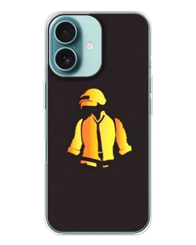 Чехол для iPhone 16 с картинкой «Winner Winner — PUBG»