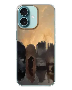 Чехол для iPhone 16 с картинкой «Дорога к вере»