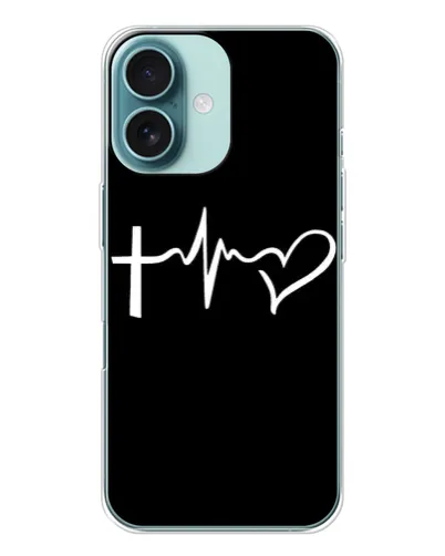 Чехол для iPhone 16 с картинкой «Пульс веры» Чехол для iPhone 16 с картинкой «Пульс веры»