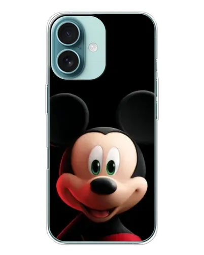 Чехол для iPhone 16 с картинкой «Улыбающийся Микки Маус» Чехол для iPhone 16 с картинкой «Улыбающийся Микки Маус»