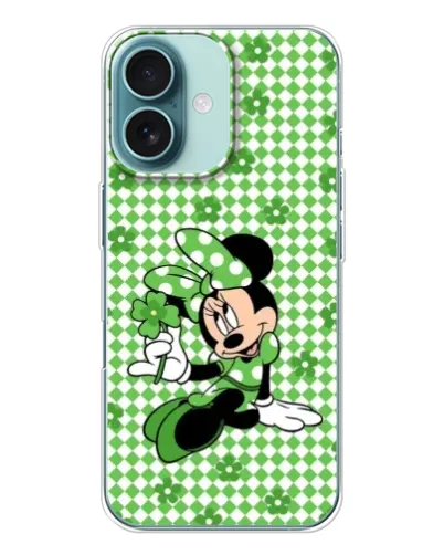 Чехол для iPhone 16 с картинкой «Mickey в клетку» Чехол для iPhone 16 с картинкой «Mickey в клетку»