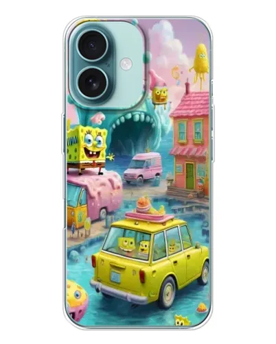 Чехол для iPhone 16 с картинкой «Монстр-трак приключения» Чехол для iPhone 16 с картинкой «Монстр-трак приключения»