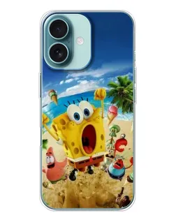 Чехол для iPhone 16 с картинкой «Развлечения на пляже»