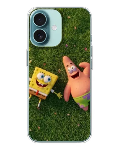 Чехол для iPhone 16 с картинкой «Друзья на лужайке» Чехол для iPhone 16 с картинкой «Друзья на лужайке»