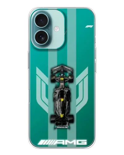 Чехол для iPhone 16 с картинкой «Mercedes AMG Petronas» Чехол для iPhone 16 с картинкой «Mercedes AMG Petronas»