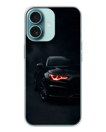 Чехол для iPhone 16 с картинкой «Audi — хищный взгляд»