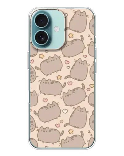 Чехол для iPhone 16 с картинкой «Маленькие Пушины» Чехол для iPhone 16 с картинкой «Маленькие Пушины»