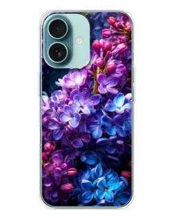 Чехол для iPhone 16 с картинкой «Сиреневый цвет»