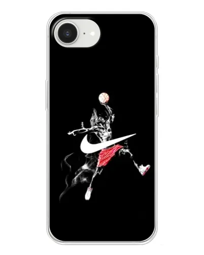 Чехол для iPhone 16e с картинкой «Jordan Jumpman» Чехол для iPhone 16e с картинкой «Jordan Jumpman»