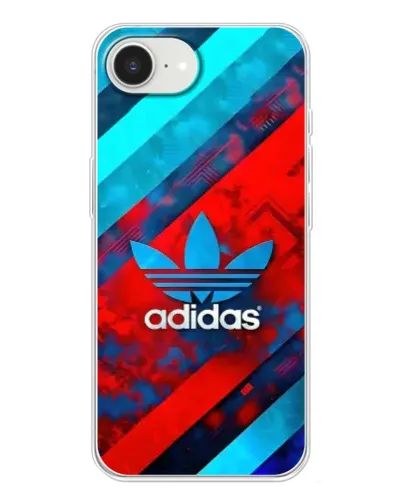 Чехол для iPhone 16e с картинкой «Абстракция Adidas» Чехол для iPhone 16e с картинкой «Абстракция Adidas»