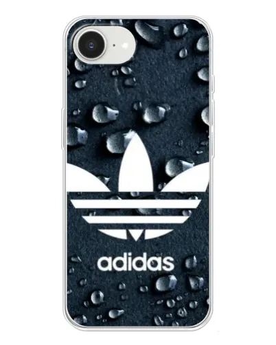 Чехол для iPhone 16e с картинкой «Adidas Trefoil Blue» Чехол для iPhone 16e с картинкой «Adidas Trefoil Blue»