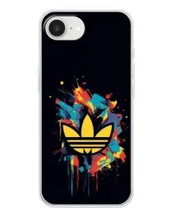 Чехол для iPhone 16e с картинкой «Adidas Splash» Чехол для iPhone 16e с картинкой «Adidas Splash»