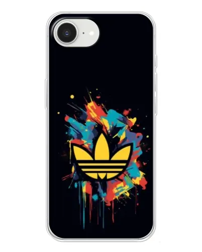 Чехол для iPhone 16e с картинкой «Adidas Splash» Чехол для iPhone 16e с картинкой «Adidas Splash»