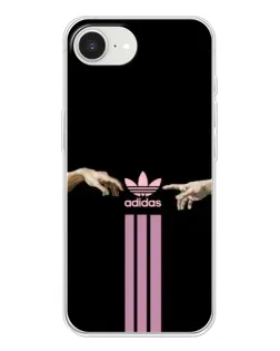 Чехол для iPhone 16e с картинкой «Adidas Hands»