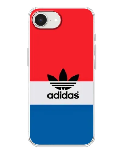 Чехол для iPhone 16e с картинкой «Ретро блоки Adidas» Чехол для iPhone 16e с картинкой «Ретро блоки Adidas»