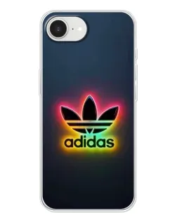Чехол для iPhone 16e с картинкой «Неоновый Adidas»