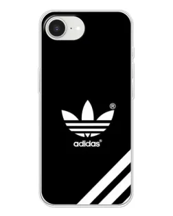 Чехол для iPhone 16e с картинкой «Adidas с диагональными полосами»