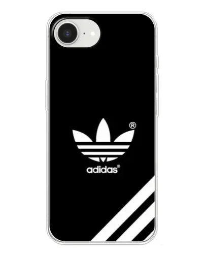 Чехол для iPhone 16e с картинкой «Adidas с диагональными полосами» Чехол для iPhone 16e с картинкой «Adidas с диагональными полосами»
