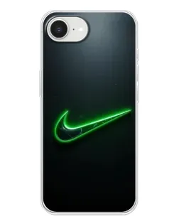 Чехол для iPhone 16e с картинкой «Неоновый контур Nike» Чехол для iPhone 16e с картинкой «Неоновый контур Nike»