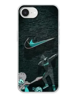 Чехол для iPhone 16e с картинкой «Спортивный арт Nike» Чехол для iPhone 16e с картинкой «Спортивный арт Nike»