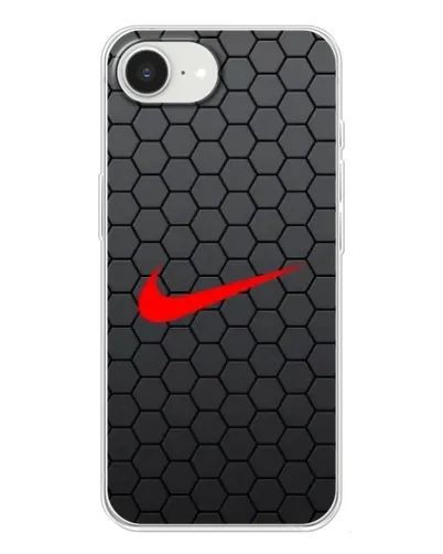 Чехол для iPhone 16e с картинкой «Nike — карбоновая сетка» Чехол для iPhone 16e с картинкой «Nike — карбоновая сетка»