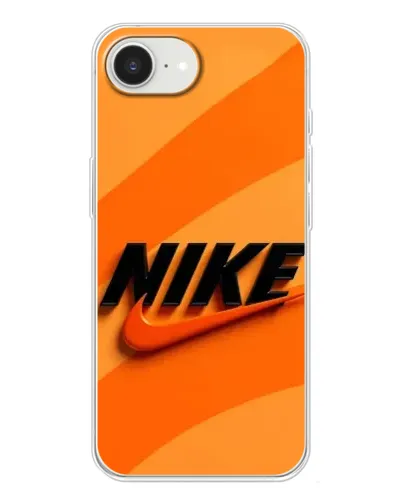 Чехол для iPhone 16e с картинкой «Оранжевый драйв Nike» Чехол для iPhone 16e с картинкой «Оранжевый драйв Nike»