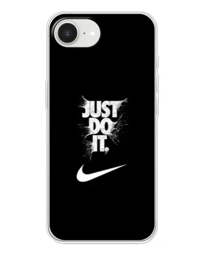 Чехол для iPhone 16e с картинкой «Текстовый принт Nike» Чехол для iPhone 16e с картинкой «Текстовый принт Nike»
