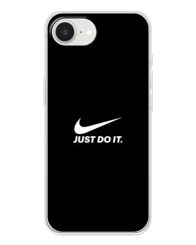 Чехол для iPhone 16e с картинкой «Минимализм от Nike» Чехол для iPhone 16e с картинкой «Минимализм от Nike»