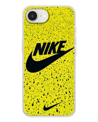 Чехол для iPhone 16e с картинкой «Желтый текстурный Nike» Чехол для iPhone 16e с картинкой «Желтый текстурный Nike»