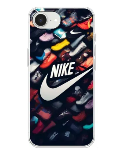 Чехол для iPhone 16e с картинкой «Коллекция кроссовок Nike» Чехол для iPhone 16e с картинкой «Коллекция кроссовок Nike»