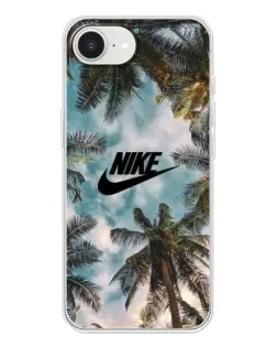 Чохол для iPhone 16e з картинкою «Тропічний принт Nike»