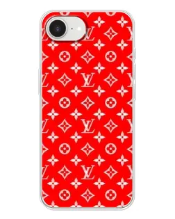 Чохол для iPhone 16e з картинкою «Яскравий паттерн LV»