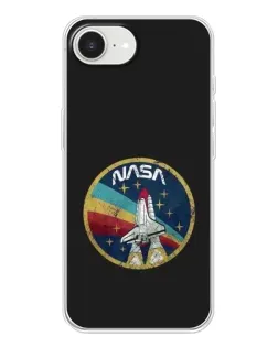 Чехол для iPhone 16e с картинкой «NASA — эмблема миссии» Чехол для iPhone 16e с картинкой «NASA — эмблема миссии»