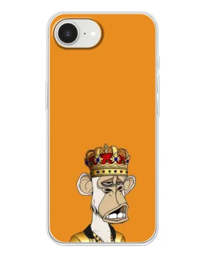 Чехол для iPhone 16e с картинкой «Золотая обезьяна Bored Ape» Чехол для iPhone 16e с картинкой «Золотая обезьяна Bored Ape»