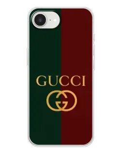 Чохол для iPhone 16e з картинкою «Gucci — темно-зелений градієнт» Чохол для iPhone 16e з картинкою «Gucci — темно-зелений градієнт»