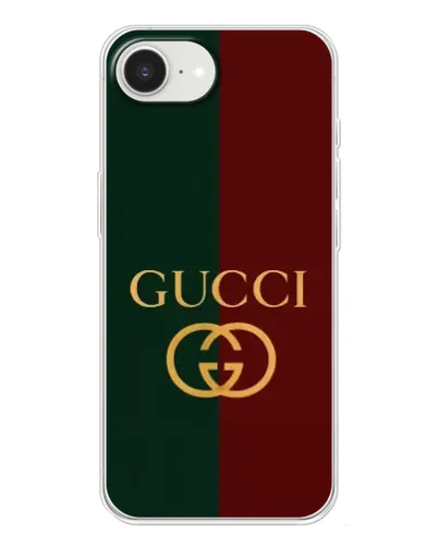Чохол для iPhone 16e з картинкою «Gucci — темно-зелений градієнт» Чохол для iPhone 16e з картинкою «Gucci — темно-зелений градієнт»