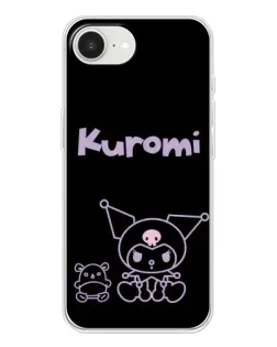 Чехол для iPhone 16e с картинкой «Kuromi — черный минимализм» Чехол для iPhone 16e с картинкой «Kuromi — черный минимализм»