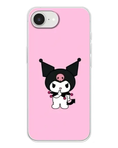 Чехол для iPhone 16e с картинкой «Kuromi — розовая нежность» Чехол для iPhone 16e с картинкой «Kuromi — розовая нежность»