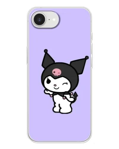 Чехол для iPhone 16e с картинкой «Классическая Kuromi» Чехол для iPhone 16e с картинкой «Классическая Kuromi»