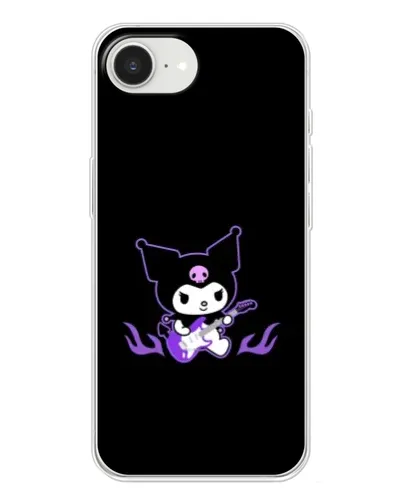 Чехол для iPhone 16e с картинкой «Электрическая Kuromi» Чехол для iPhone 16e с картинкой «Электрическая Kuromi»
