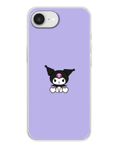 Чехол для iPhone 16e с картинкой «Kuromi — фиолетовый минимализм» Чехол для iPhone 16e с картинкой «Kuromi — фиолетовый минимализм»