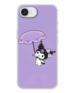 Чехол для iPhone 16e с картинкой «Kuromi с зонтиком» Чехол для iPhone 16e с картинкой «Kuromi с зонтиком»