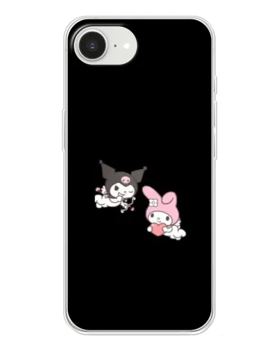 Чехол для iPhone 16e с картинкой «My Melody и Kuromi» Чехол для iPhone 16e с картинкой «My Melody и Kuromi»