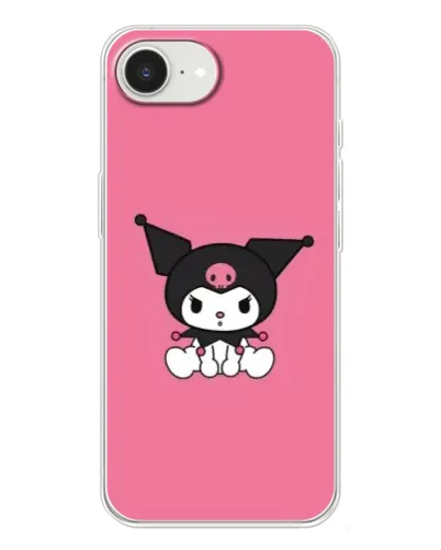 Чехол для iPhone 16e с картинкой «Хмурая Kuromi» Чехол для iPhone 16e с картинкой «Хмурая Kuromi»